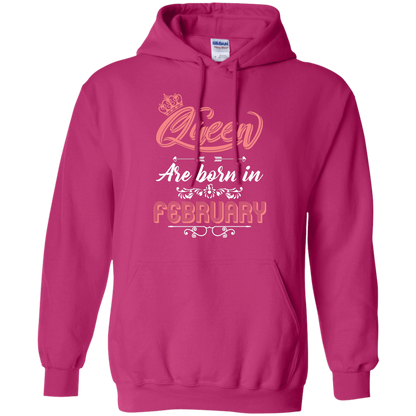 Brithday T-Shirt Queen Are Born In February Heliconia