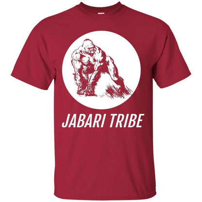 Jabari Tribe White Gorilla T-shirt Cardinal