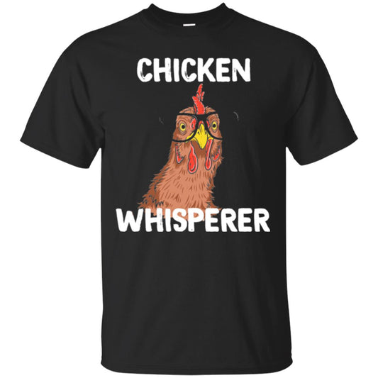 Chicken T-shirt Whisperer Black