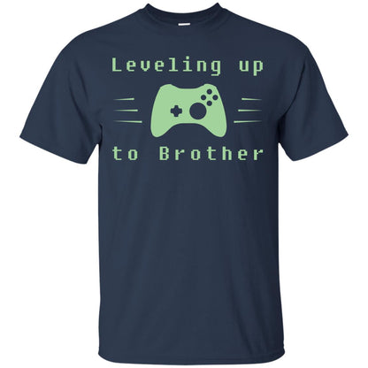 Rata-leveling Up To Brother Gaming Family Shirt Navy