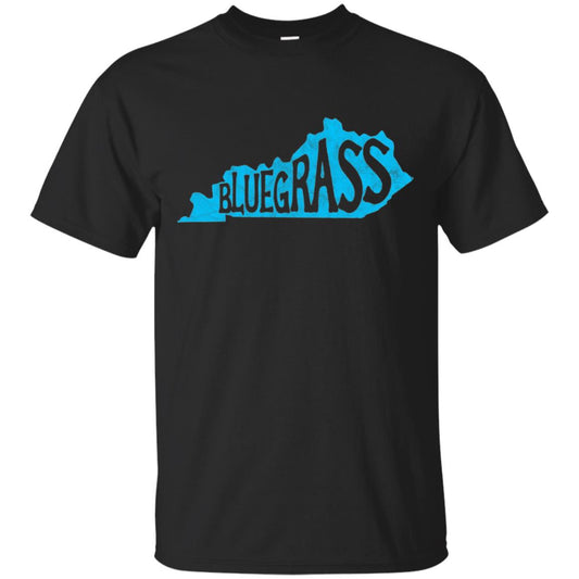 State Of Kentucky Banjo Player And Bluegrass Lover T-shirt Black