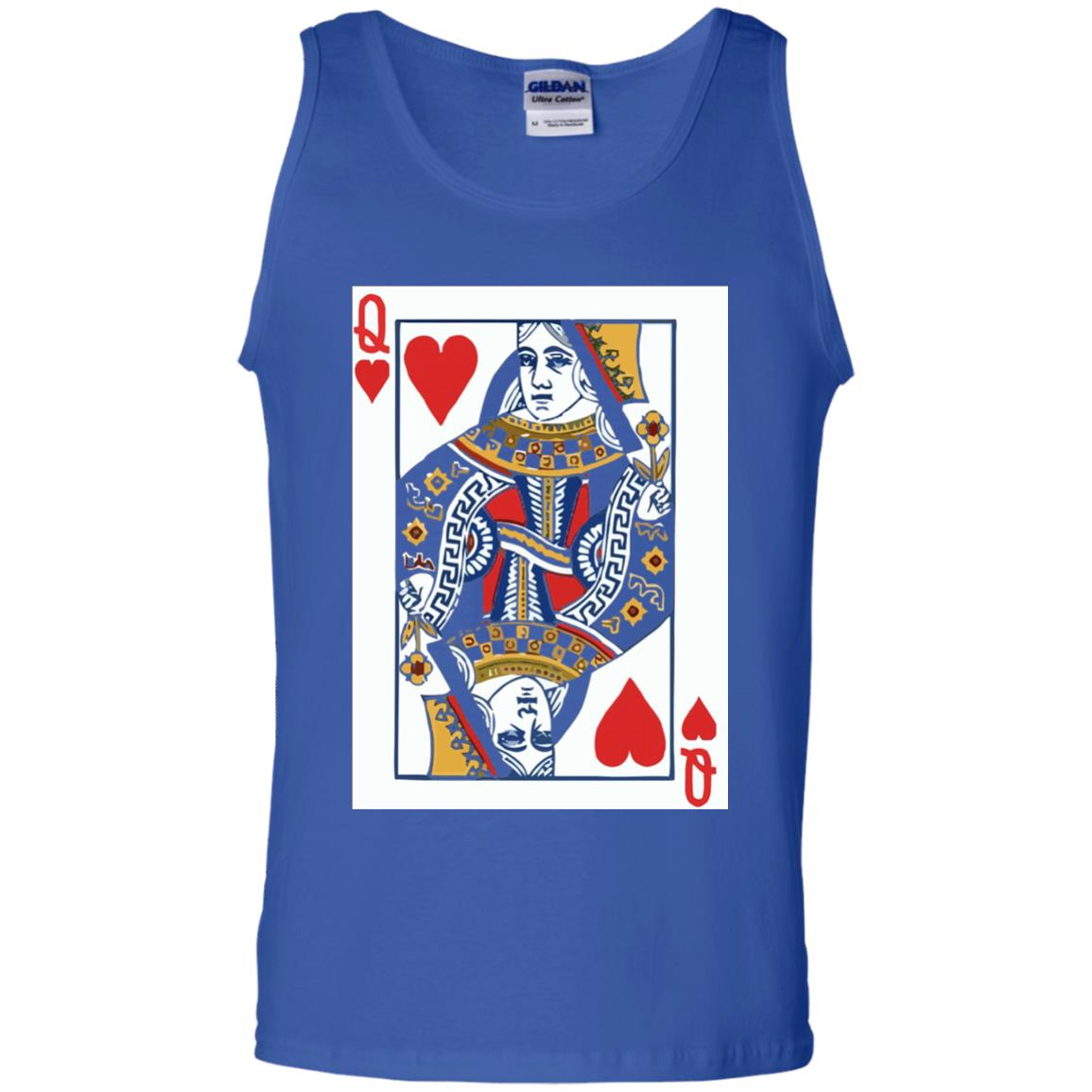 Valentines Day T-shirt Queen Of Hearts Cards Couple Royal