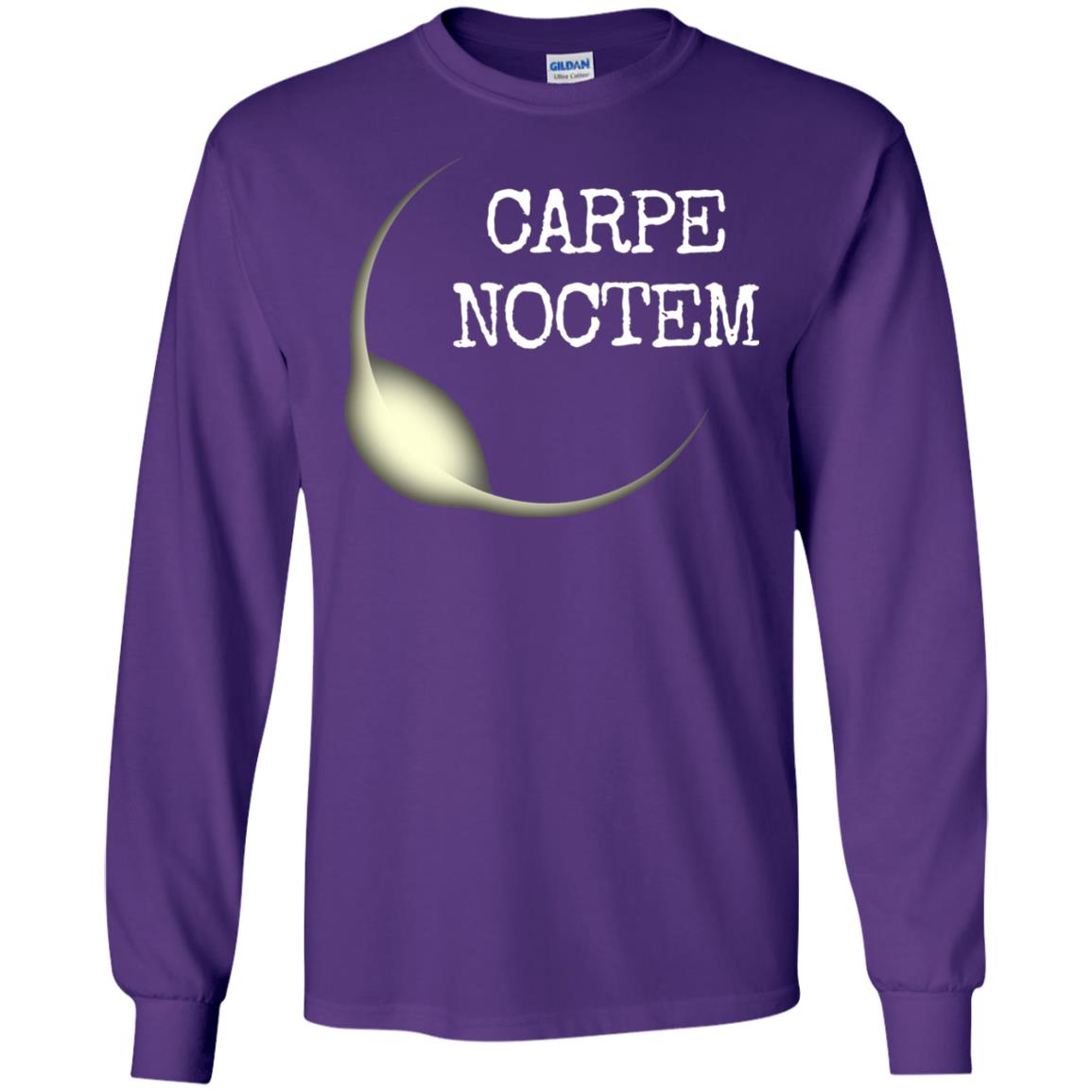 Carpe Noctem Lunar Eclipse T Shirt Purple