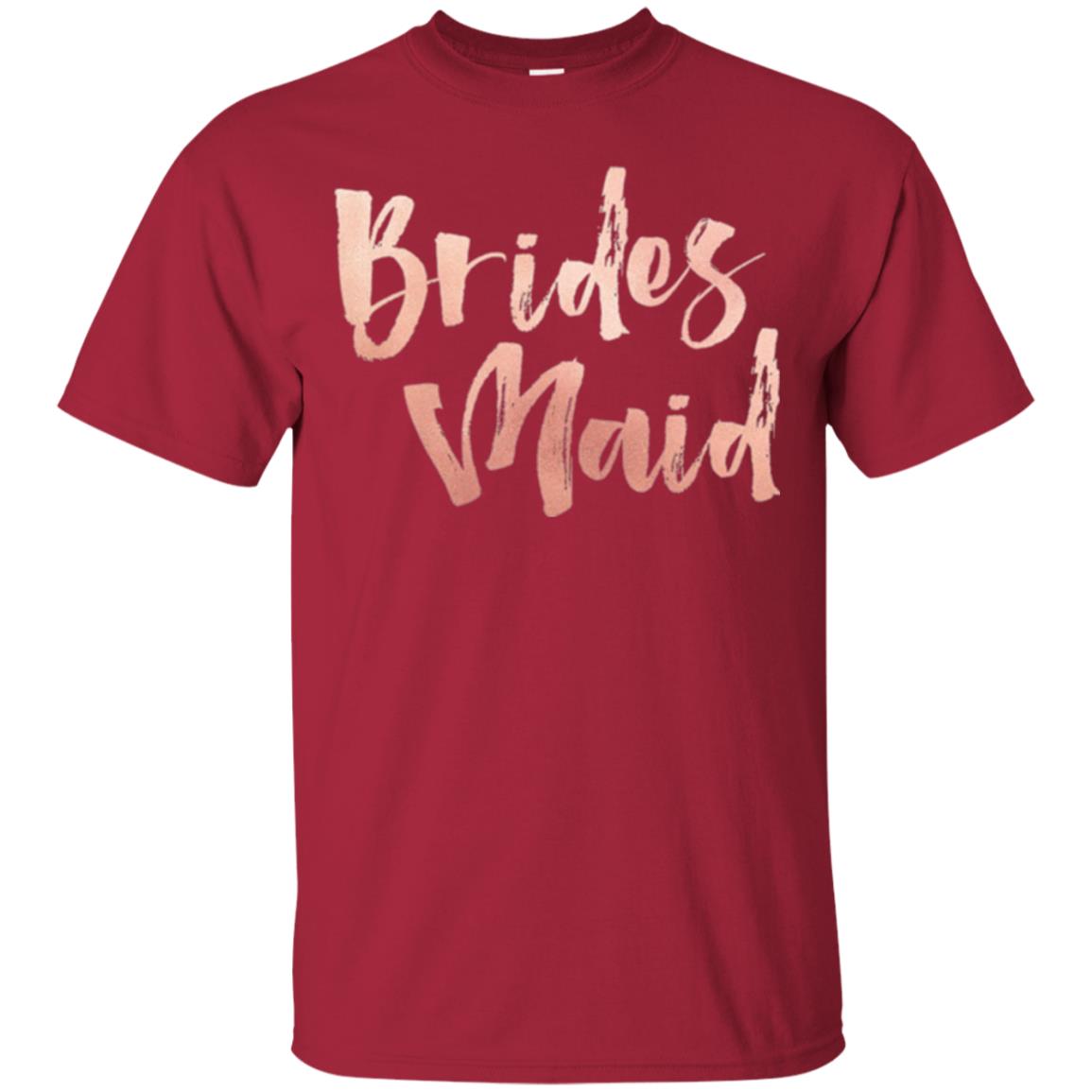 Bridal Shower Wedding Party Bridesmaid T-shirt Cardinal