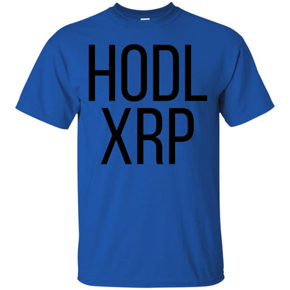 Hodl Xrp Ripple Cryptocurrency Alt Coin T-shirt Royal