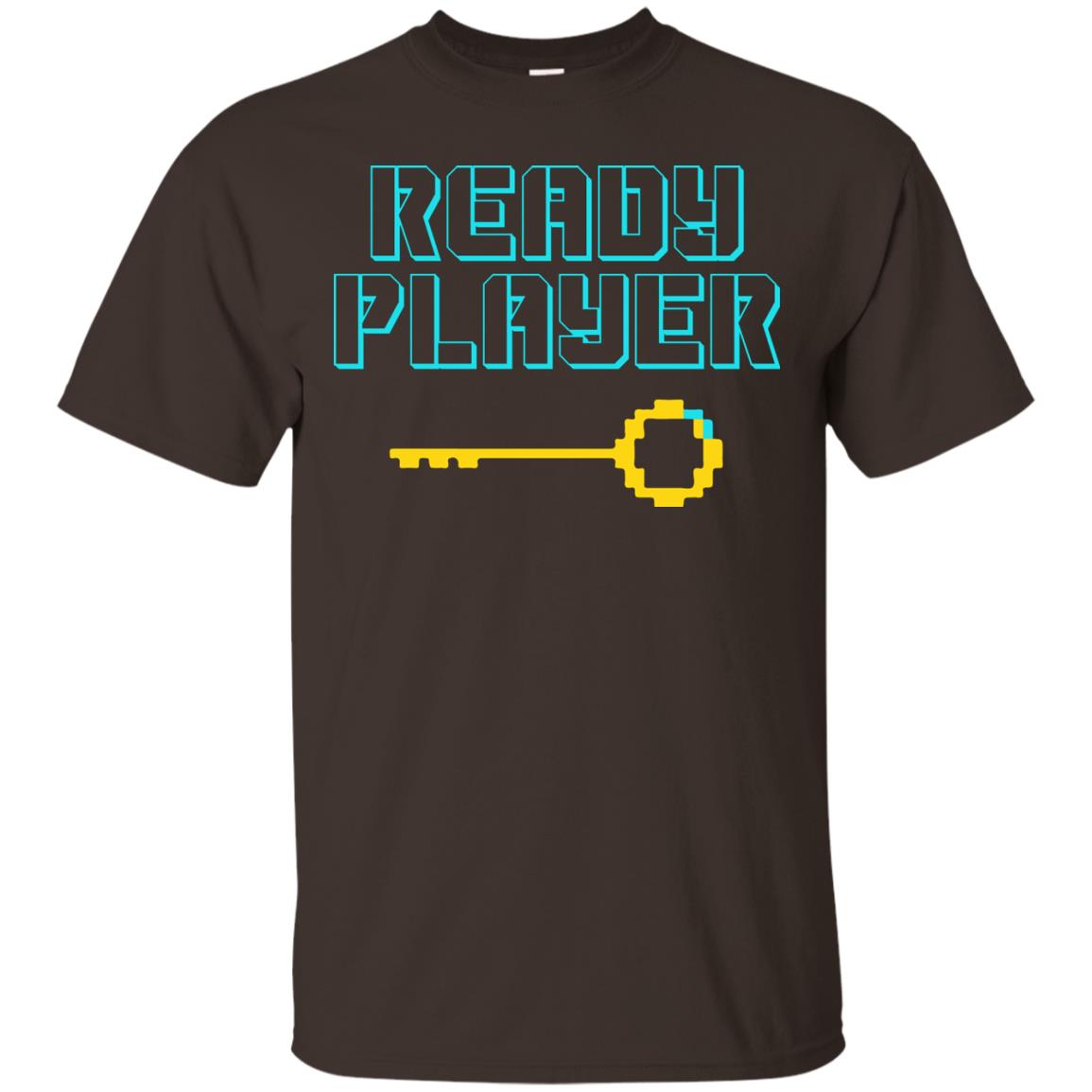 Ready Player Gamer T-shirt Dark Chocolate