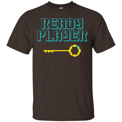 Ready Player Gamer T-shirt Dark Chocolate