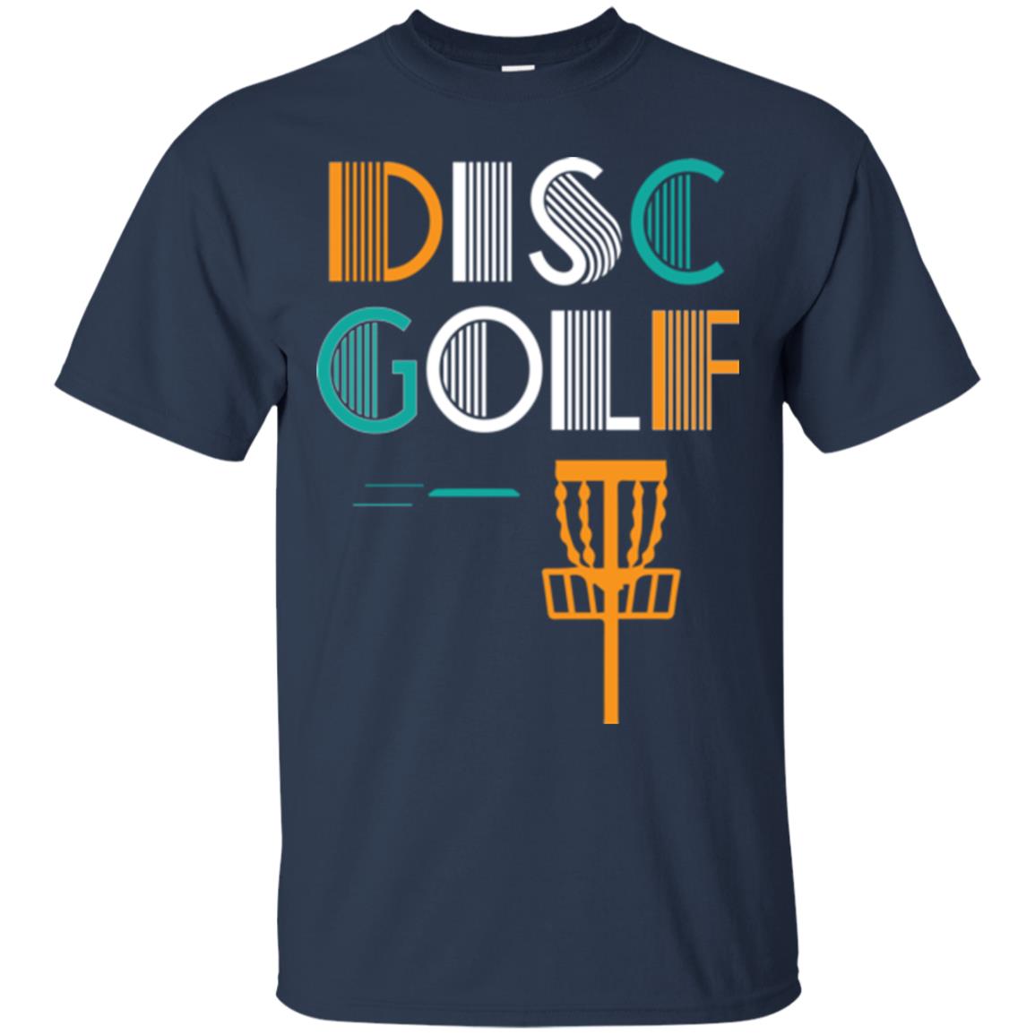 Golf Lover T-shirt Disc Golf Navy