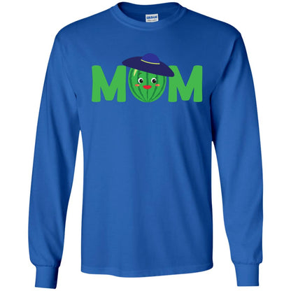 Mom Watermelon Funny Summer Melon Fruit Shirt For Mommy Royal