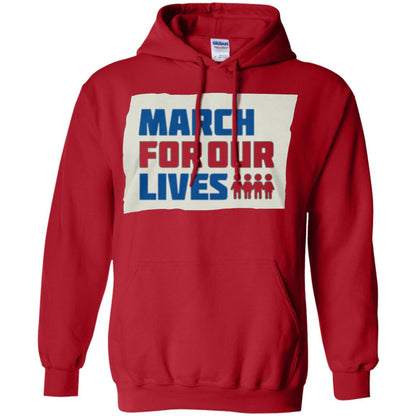 March For Our Lives Anti Gun T-shirt Red