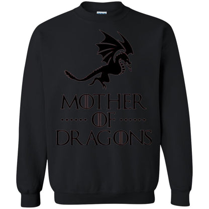 Throne Dragon T-shirt Mother Of Dragons Game Black