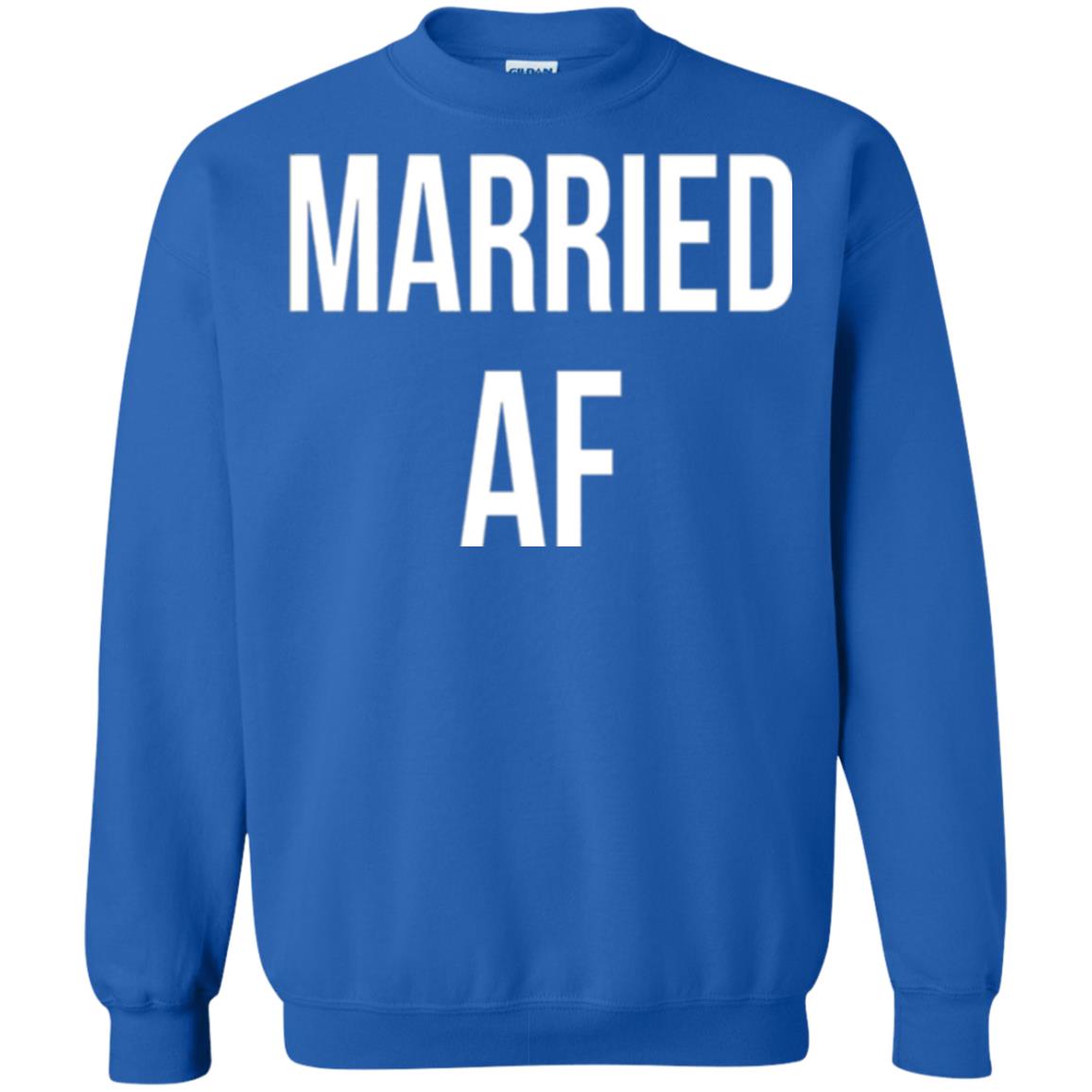 Married Af Funny T-shirt Royal