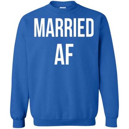 Married Af Funny T-shirt Royal