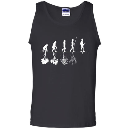 Evolution Tree Of Human Life Thinking Save Environment Shirt Black