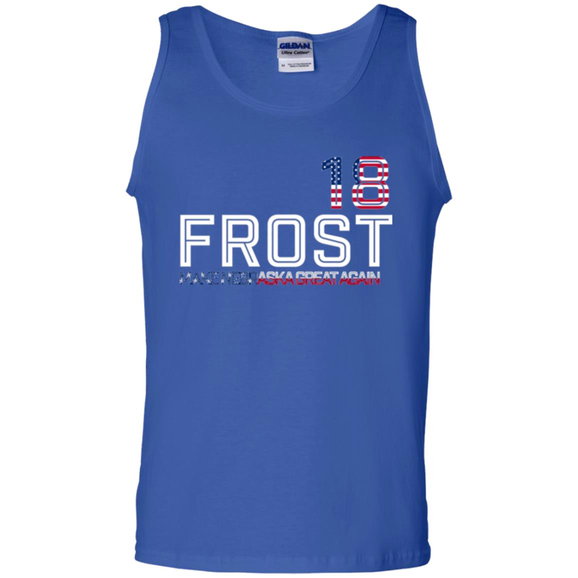 Frost 2018 T-shirt Make Nebraska Great Again Royal