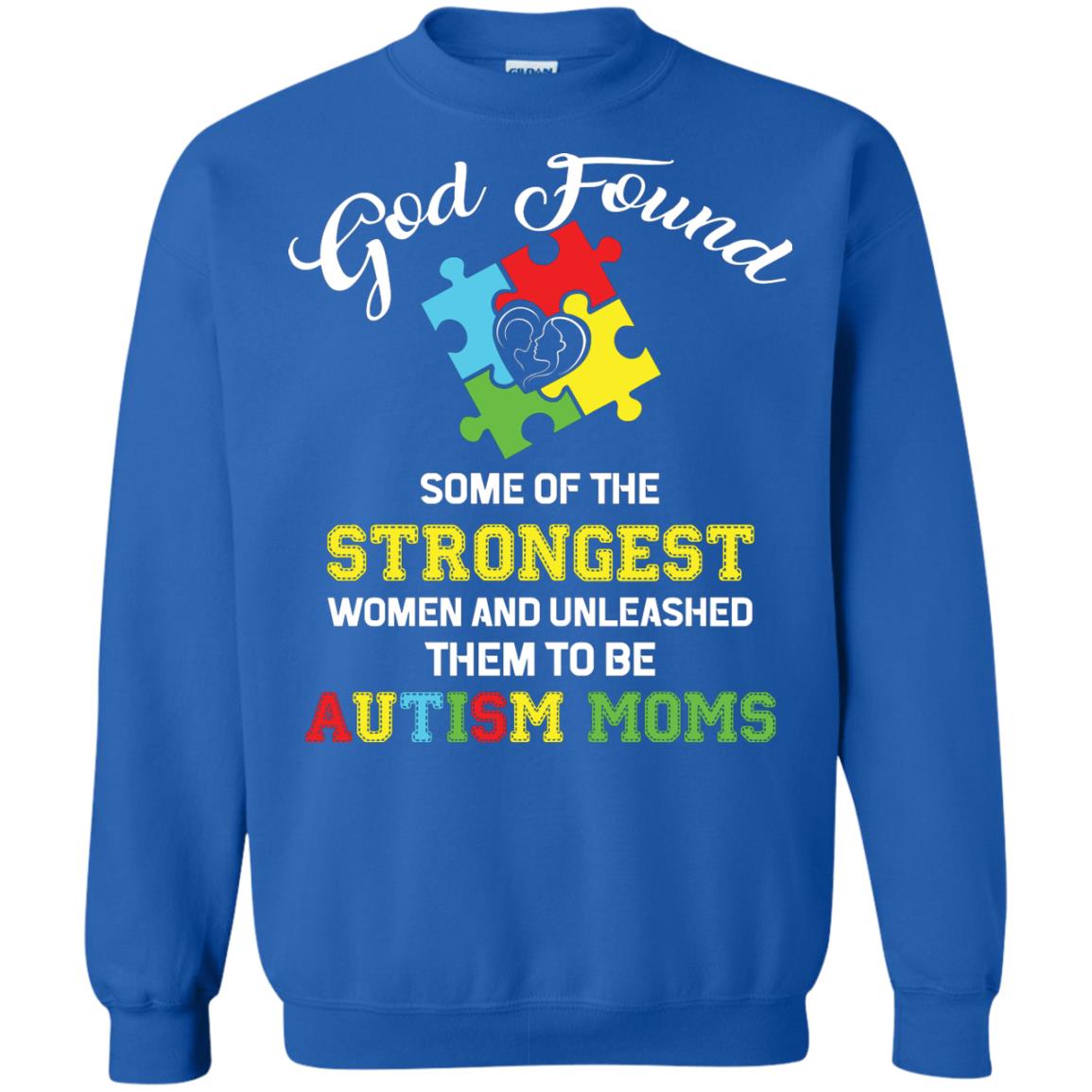 And Unleashed Them To Be Autism Moms Autism Shirt For Mom Royal