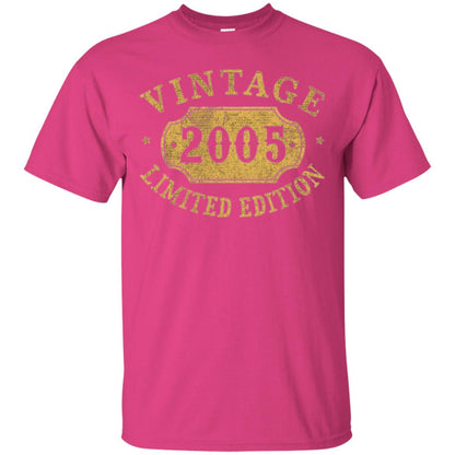 Brithday T-shirt Vintage 2005 Limited Edition Heliconia