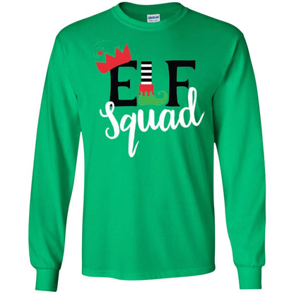 Christmas T-shirt Elf Squad Irish Green
