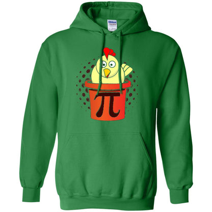 Chicken Pot Pi Funny Math T-shirt Irish Green