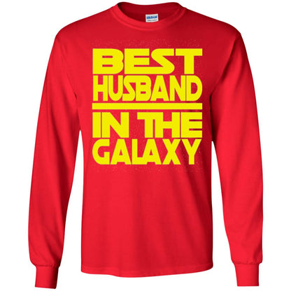 Best Husband In The Galaxy T-shirt Red