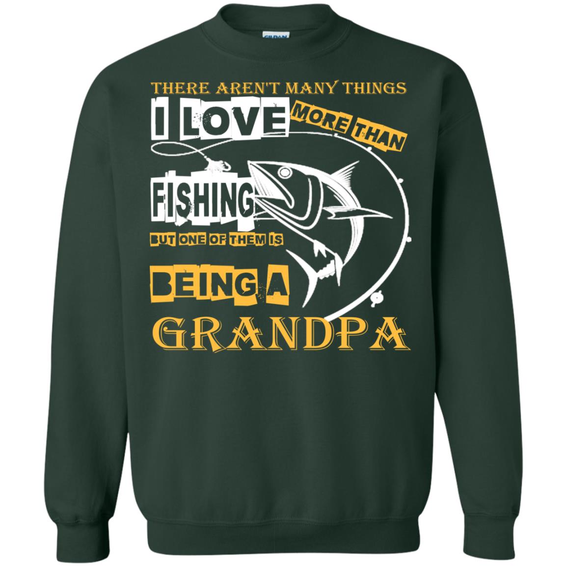 But One Of Them Is Being A Grandpa Papa T-shirt Forest Green