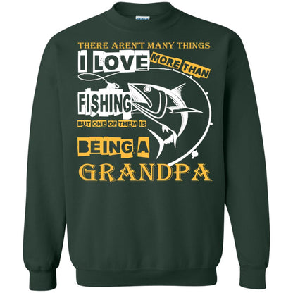 But One Of Them Is Being A Grandpa Papa T-shirt Forest Green