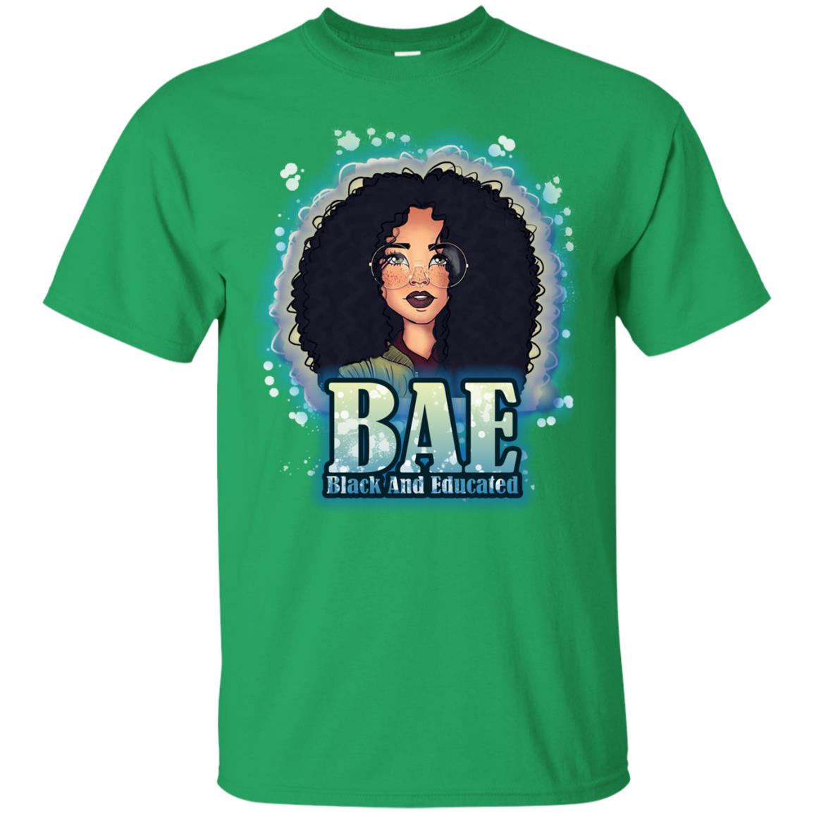 Bae Shirt Black And Educated Irish Green