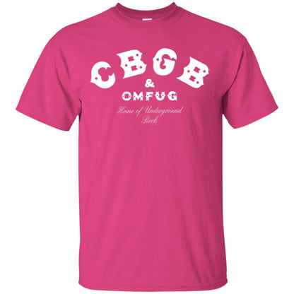 Music T-shirt Cbgb And Omfug Home Of Underground Rock Heliconia