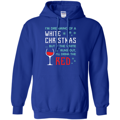 Christmas T-shirt I'm Dreaming Of A White Christmas Royal