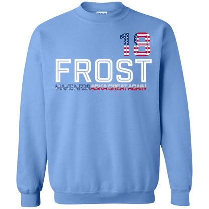 Frost 2018 T-shirt Make Nebraska Great Again Carolina Blue