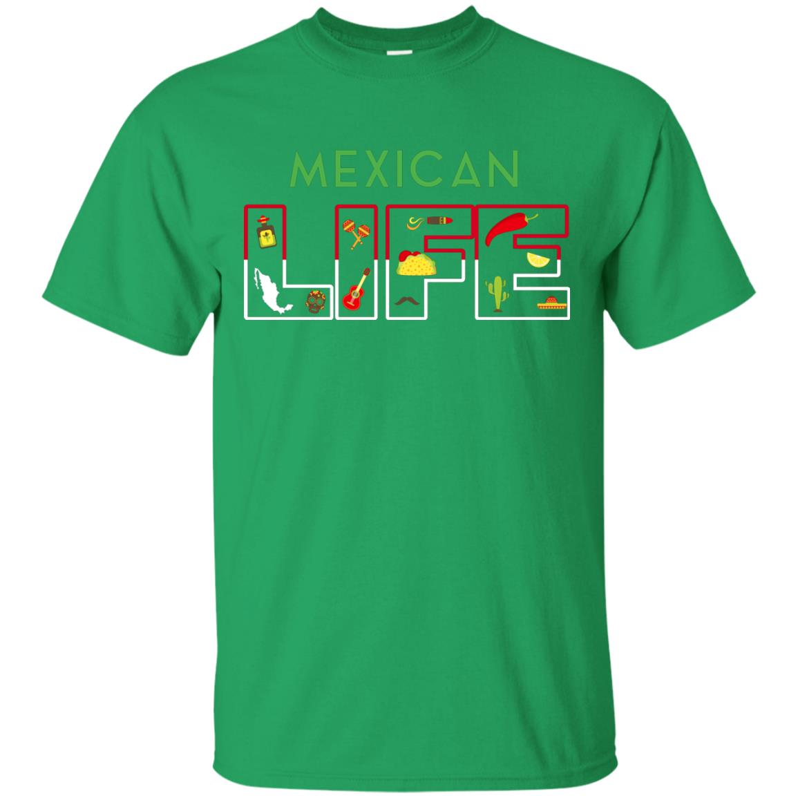 Mexican Life Cinco De Mayo T-shirt Irish Green