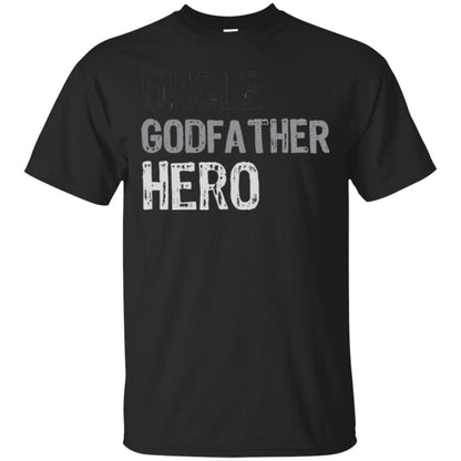 Uncle T-shirt Uncle Godfather Hero Black