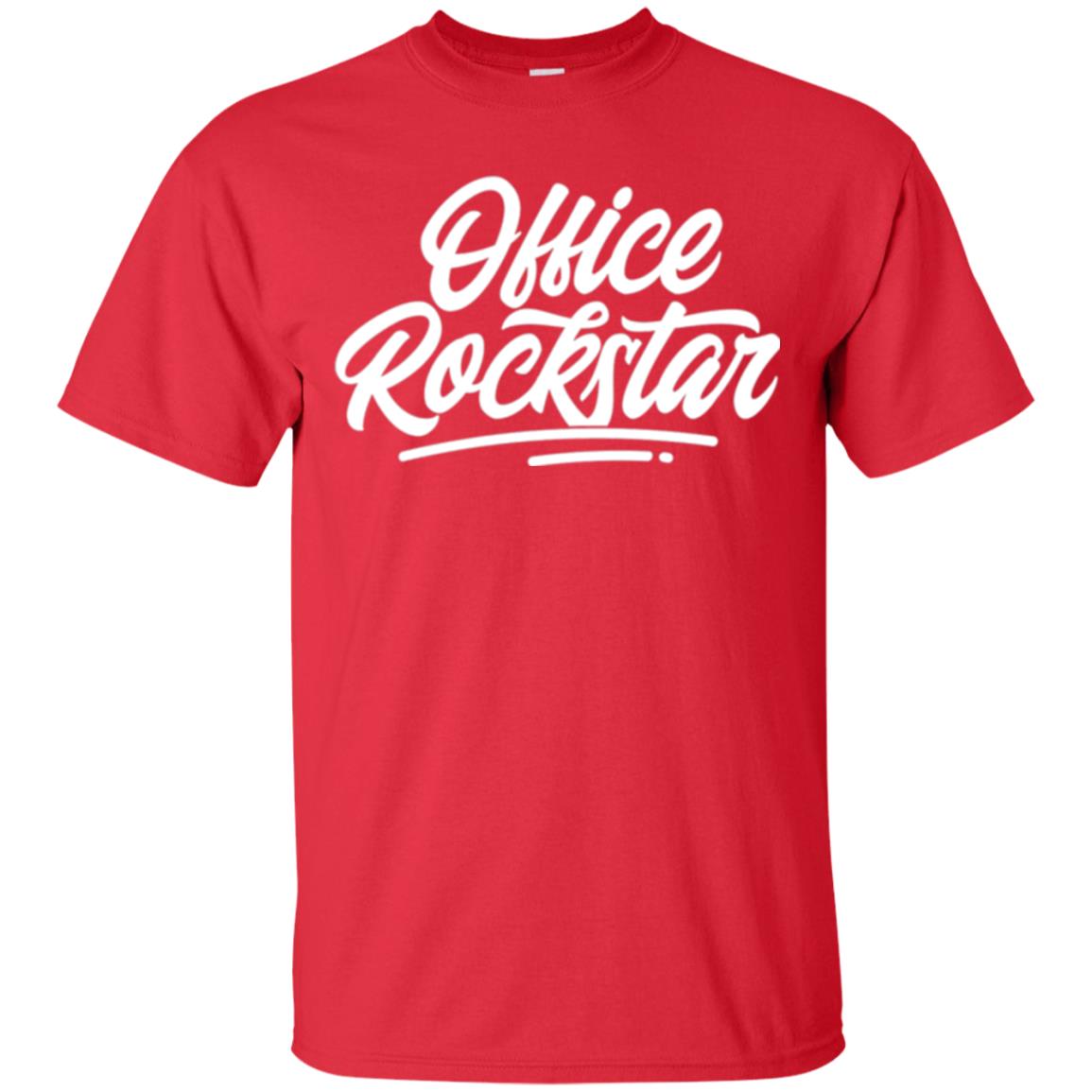 Office Rockstar T-shirt Administrative Professionals Day Red