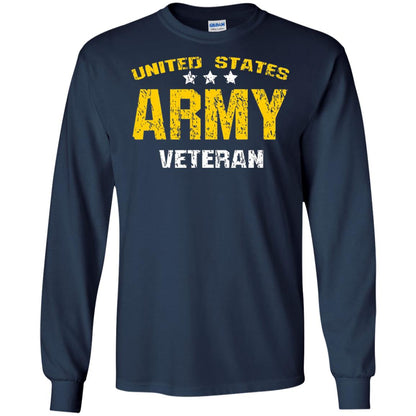 United States Army Veteran Shirt Navy