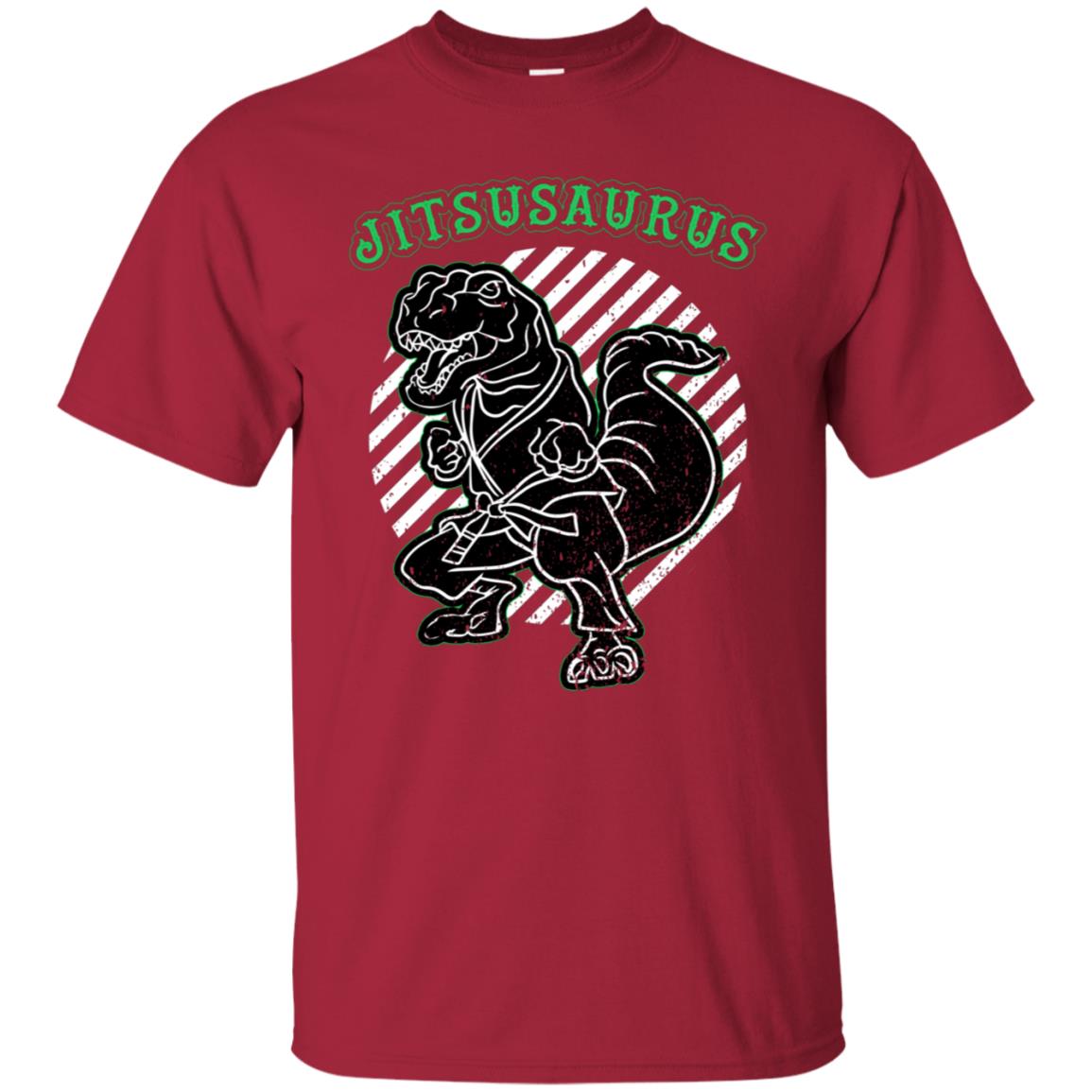 Jitsusaurus Jujutsu Saurus Shirt Cardinal