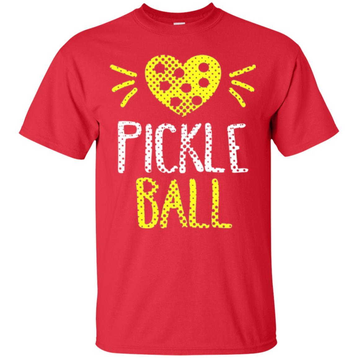 Pickleball Lover T-shirt Cute Retirement Red