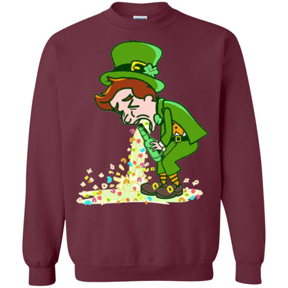 Saint Patty's Day Leprechaun St. Patricks Day T-shirt Maroon