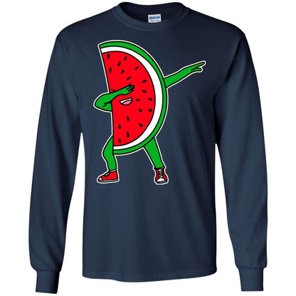 Dabbing Watermelon Shirt Navy