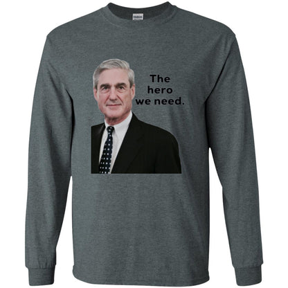 Fbi Director T-shirt The Hero We Need T-shirt Dark Heather