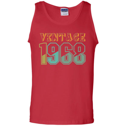 Vintage 1968 50th Birthday T-shirt Red