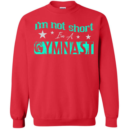 Gymnast T-shirt I_m Not Short I_m A Gymnast Red
