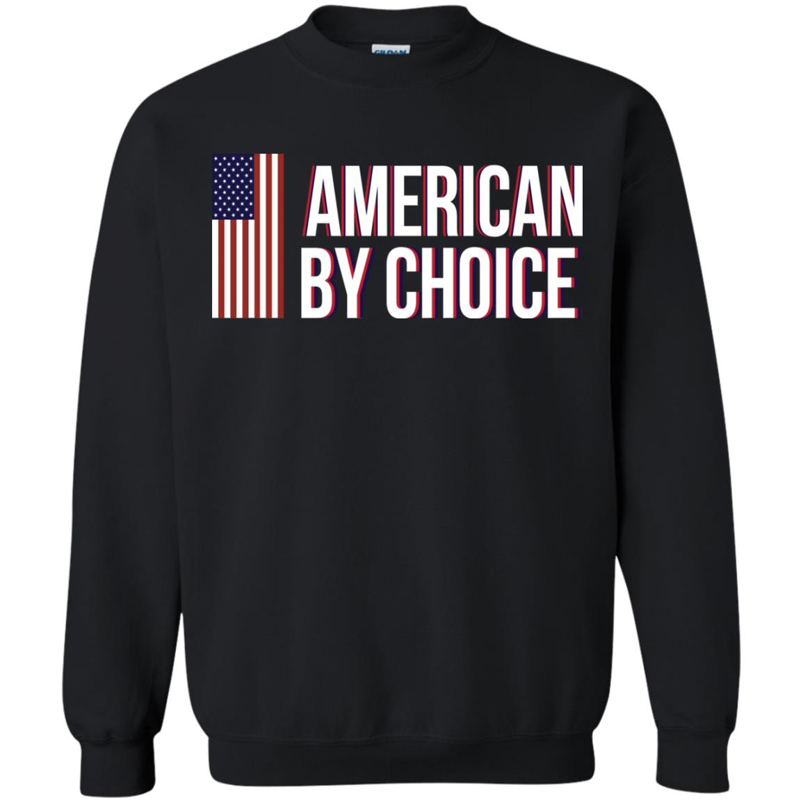 Flag Of American By Choice T-shirt Black