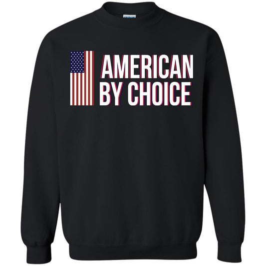 Flag Of American By Choice T-shirt Black