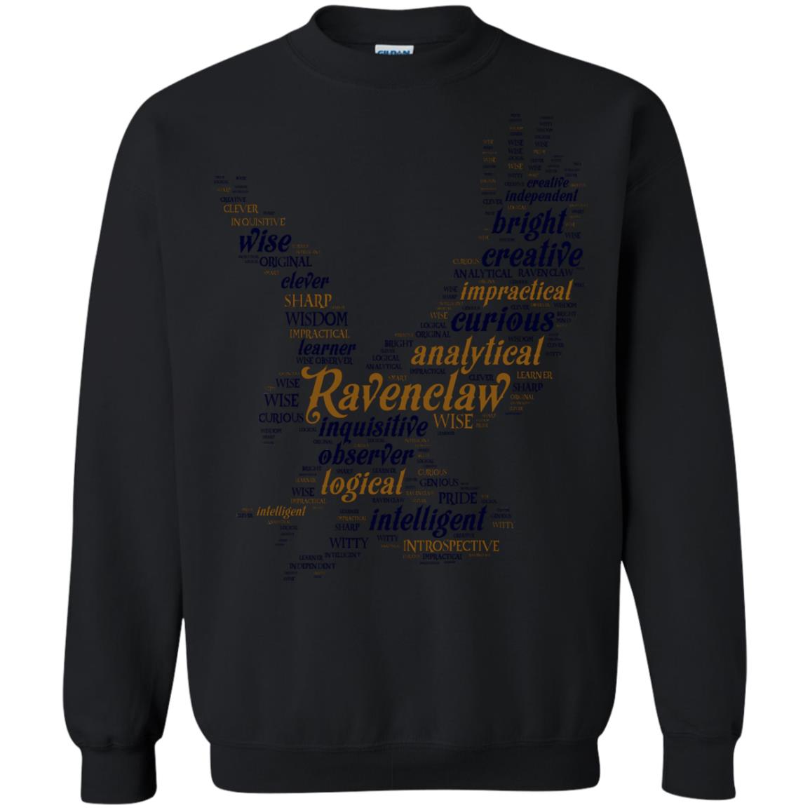 Ravenclaw House Harry Potter Fan ShirtG180 Gildan Crewneck Pullover Sweatshirt 8 oz.