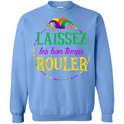 Mardi Gras T-shirt Laissez Les Bon Temps Rouler Carolina Blue