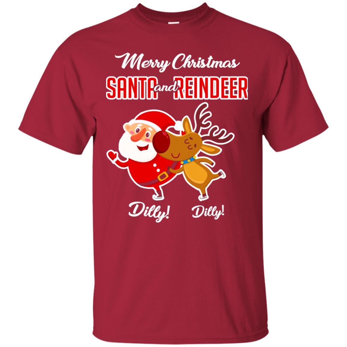 Christmas T-shirt Merry Christmas Dilly Dilly Cardinal
