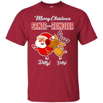 Christmas T-shirt Merry Christmas Dilly Dilly Cardinal