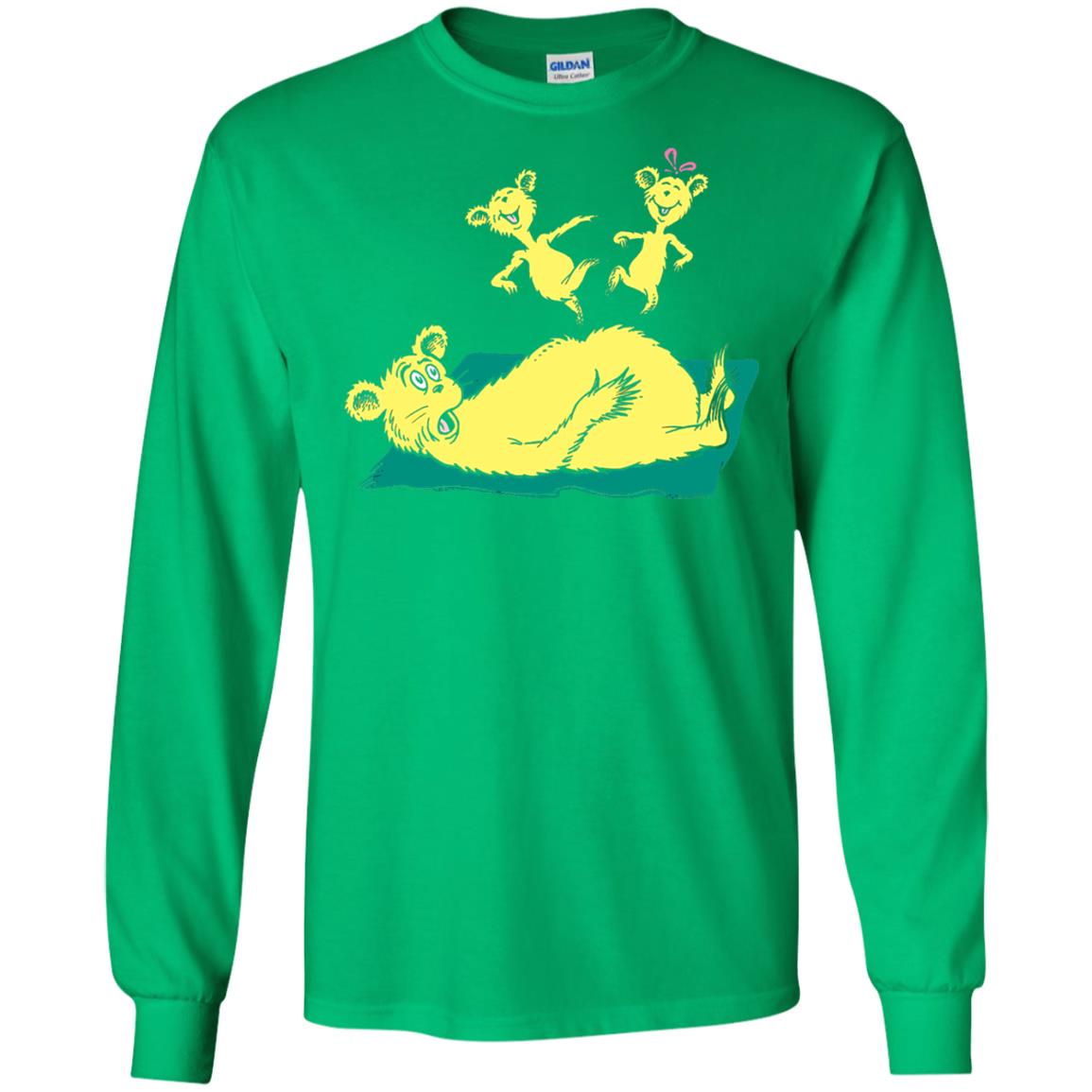 Dr. Seuss Hop On Pop Book Lover T-shirt Irish Green