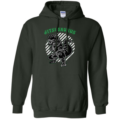 Jitsusaurus Jujutsu Saurus Shirt Forest Green