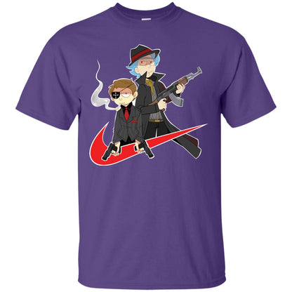 Rick And Morty Cartoon Shirt Purple